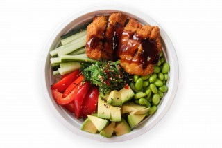 chicken poke bowl